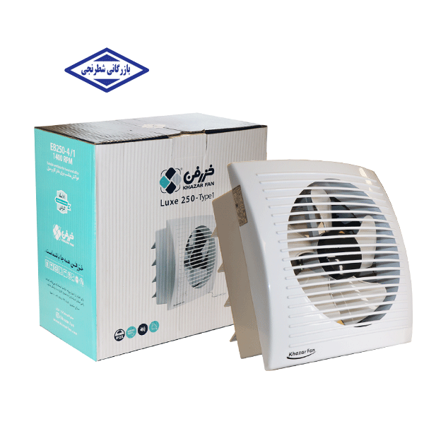 هواکش خانگی دریچه‌ دار سایز 25 مدل EB250 خزرفن